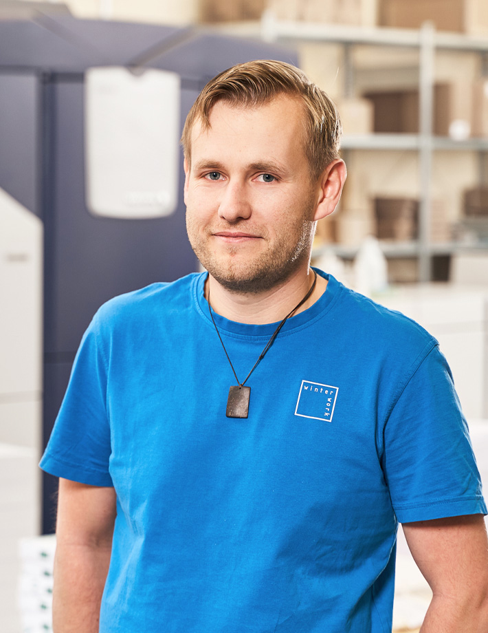 Stefan Heidisch, Druckvorstufe und Druck